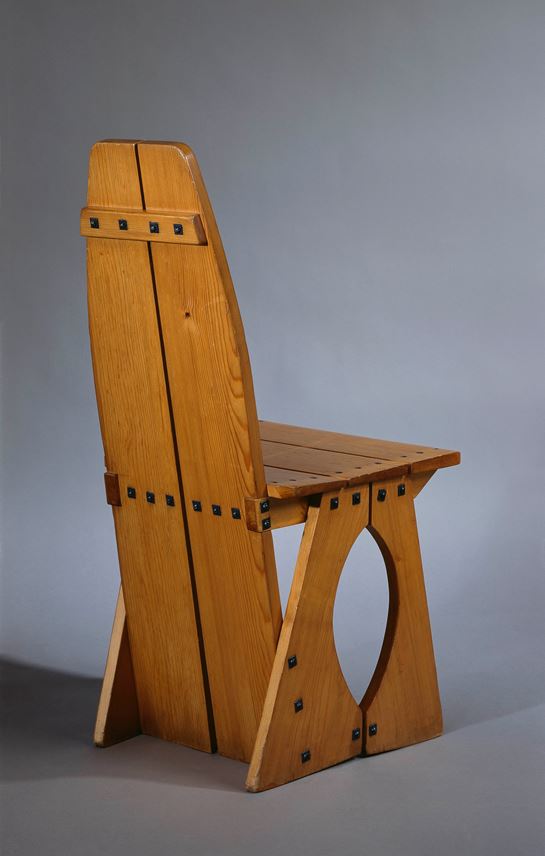 Gustave Serrurier-Bovy - Chair model &quot;chambre C&quot; | MasterArt